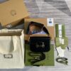 Gucci Horsebit 1955 Mini Bag Black For Women, Women's Bags 8in/21cm GG 658574 18YSG 1060