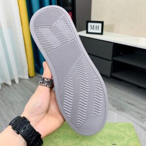Alternative view of Gucci Men's Logo GG Gucci Sneakers With Posedon Gray For Men