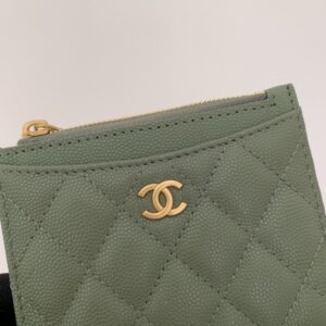 Alternative view of Chanel Flat Card Holder Olive Bag For Women 11.5cm/4.5in