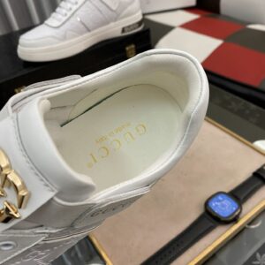Alternative view of Gucci Men's GG Embossed Sneaker Loafer With GG White For Men