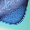 Louis Vuitton Trio Messenger Monogram Canvas And Taiga Cobalt Blue For Men, Men's Bags, Shoulder And Crossbody Bags 9.8in/ 25cm LV M30848 - Image 2
