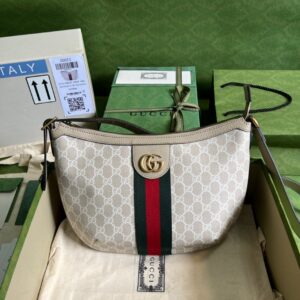 Gucci Ophidia GG Small Shoulder Bag Beige For Women, Women's Bags 11.8in/30cm GG 598125 UULAT 9682