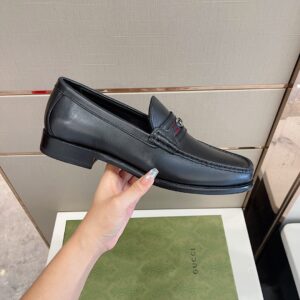 Alternative view of Gucci Men's Loafer With Interlocking G Black For Men 644724 17X10 1060