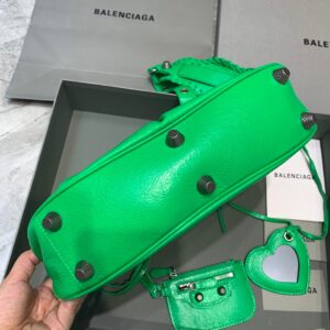 Alternative view of Balenciaga Le Cagole XS Shoulder Bag In Green, For Women, Women's Bags 13in/33cm