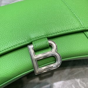 Alternative view of Balenciaga Hourglass Small Handbag In Green, For Women, Women's Bags 9in/23cm