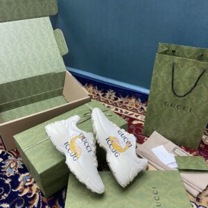 Alternative view of Gucci Men's Rhyton Sneakers With Bananya White Ivory For Men 659408-2SH00-9522a