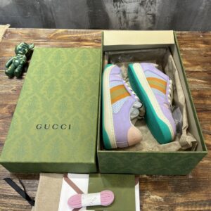 Alternative view of Gucci Men's Gucci Lovelight Screener Sneaker Lilac For Men ‎708295 0YIA0 5380