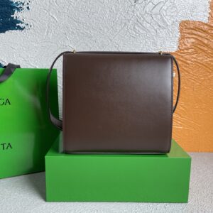 Alternative view of Bottega Veneta Clip Bag Brown, For Women, Women’s Bags 9in/23cm