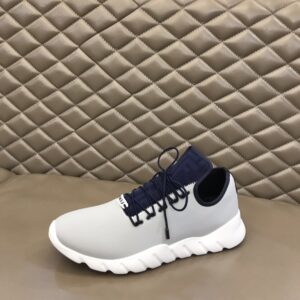 Alternative view of Fendi FD Faster Trainers Grey For Men