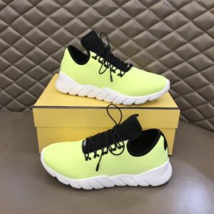 Alternative view of Fendi FD Faster Trainers Light Green For Men