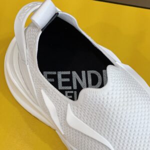 Alternative view of Fendi FD Flow Running Sneakers White For Men 7E1504AHI8F0V4D