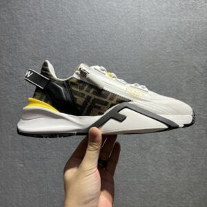 Alternative view of Fendi FD Flow Sneakers White For Men 7E1392AJZHF1HGR