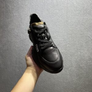 Alternative view of Fendi FD Flow Sneakers Black For Men 7E1392AJZHF1DV5