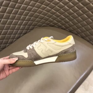 Alternative view of Fendi FD Match Low Tops Sneakers Grey For Men 7E1493AHH2F1FHU