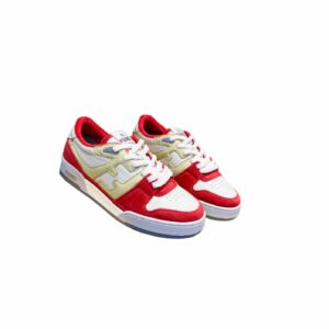 Fendi FD Match Low Tops Sneakers Red For Men 7E1493AI1NF1H1D