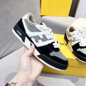 Alternative view of Fendi FD Match Low Tops Sneakers Black For Men