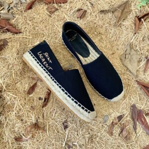 Alternative view of Saint Laurent Women's Saint Laurent Embroidered Espadrilles Black For Women YSL
