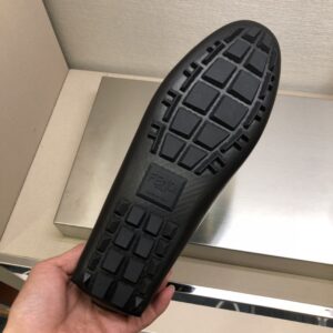 Alternative view of Fendi Force Black Loafers For Men
