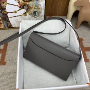 Alternative view of Hermes Constance To Go Long Wallet 8.3in/ 21cm Grey Silver Hardware Bag For Women