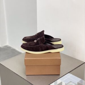 Alternative view of Loro Piana Babouche Charms Walk Loafers Bright Amaranth For Women - FAI1543 K03I