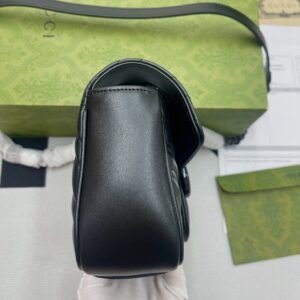 Alternative view of Gucci Marmont Matelasse Mini Bag Black For Women, Women's Bags 8.5in/22cm GG