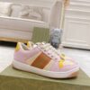 Gucci Lovelight Screener Sneaker Pale Pink For Men GG Shoes 708295 0YIA0 6960