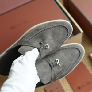 Alternative view of Loro Piana Babouche Charms Walk Loafers Shade Grown For Women - FAI1543 50W3