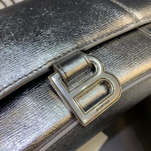Alternative view of Balenciaga Hourglass Small Handbag In Sliver, For Women, Women's Bags 9in/23cm
