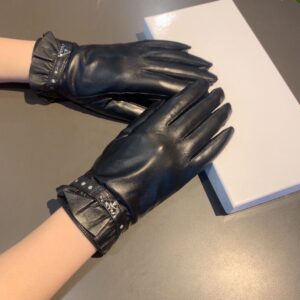 Alternative view of Prada Nappa Gloves In Black