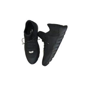 Fendi FD Technical Mesh High-Tops Sneakers Black For Men