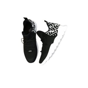 Fendi FD Technical Mesh High-Tops Sneakers White For Men