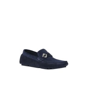 Alternative view of Fendi Drivers Loafer Navy Blue For Men - 7D1682QK9F0QB0