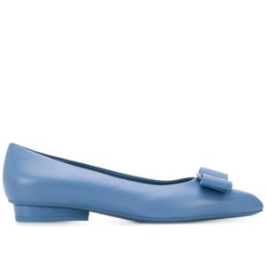 Alternative view of Ferragamo Viva Ballet Flats Blue For Women 01R252 730604