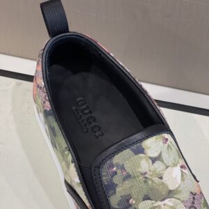 Alternative view of Gucci Men's GG Supreme Slip-On With Floral Green For Men 546152