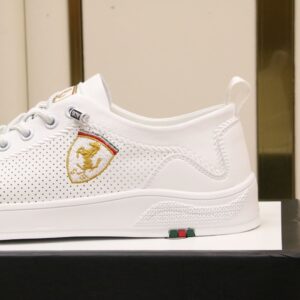 Alternative view of Gucci Ferrari Men's Sneaker Loafer White For Men