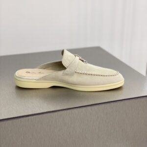 Alternative view of Loro Piana Babouche Charms Walk Loafers Linen For Women - FAI1543 D746