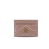 Gucci GG Marmont Card Case Dusty Pink For Women 4in/10cm 443127 DTD1T 5729