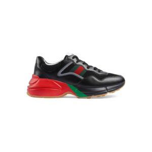 Gucci GG Rhyton Sneaker Black For Men