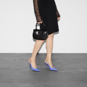 Alternative view of Gucci Bamboo 1947 Small Top Handle Bag 8.3in/ 21cm Black For Women 675797 10ODP 1060
