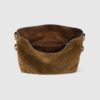 Gucci Beatrix Large Shoulder Bag 15.7in/ 40cm Brown Suede Gold Hardware For Women 850546 AAFOJ 2118 - Image 7