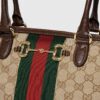 Gucci Borsetto Large Boston Shoulder Bag 15.2in/ 39cm Sand/ Brown Gold Hardware For Women 866734 FAFV9 9653 - Image 5