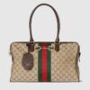 Gucci Borsetto Large Boston Shoulder Bag 15.2in/ 39cm Sand/ Brown Gold Hardware For Women 866734 FAFV9 9653 - Image 8