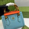 Gucci Diana Mini Tote Bag Light Blue For Women, Women's Bags 7.9in/20cm GG 702732 U3ZDT 4377 - Image 4