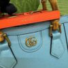 Gucci Diana Mini Tote Bag Light Blue For Women, Women's Bags 7.9in/20cm GG 702732 U3ZDT 4377 - Image 5