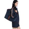 Gucci Giglio Large Tote Bag 21.3in/ 54cm Dark Blue Gold Hardware For Women 853971 CAABV 4541 - Image 3