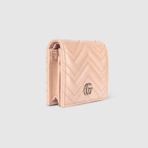 Alternative view of Gucci Marmont Small Wallet Pale Pink For Women 4.5in/11cm 466492 AAET8 6823