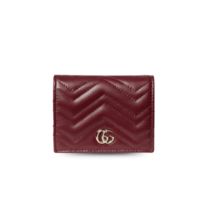 Gucci Marmont Small Wallet Rosso Ancora Red For Women 4.5in/11cm 466492 DTDHV 6207