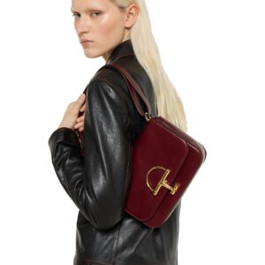 Alternative view of Gucci Siena Small Shoulder Bag 8.9in/ 22.5cm Rosso Ancora Red Gold Hardware For Women 846705 AAFKB 6207