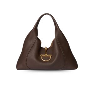 Gucci Softbit Maxi Shoulder Bag Dark Brown For Women 18.1in/46cm 837466 AAEAO 2554