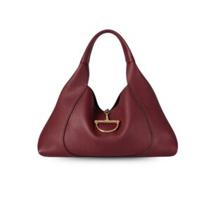 Gucci Softbit Maxi Shoulder Bag Rosso Ancora Red For Women 18.1in/46cm 837466 AAEAO 6207
